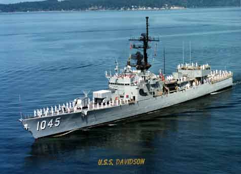 Welcome to the USS Davidson Reunion Website - Dedicated to the memory ...